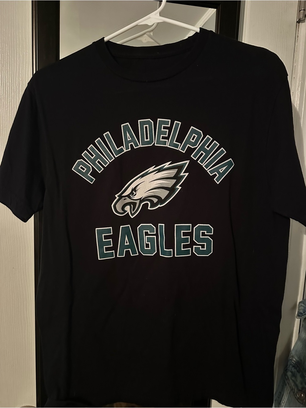 Philadelphia Eagles Black Team Logo T-Shirt